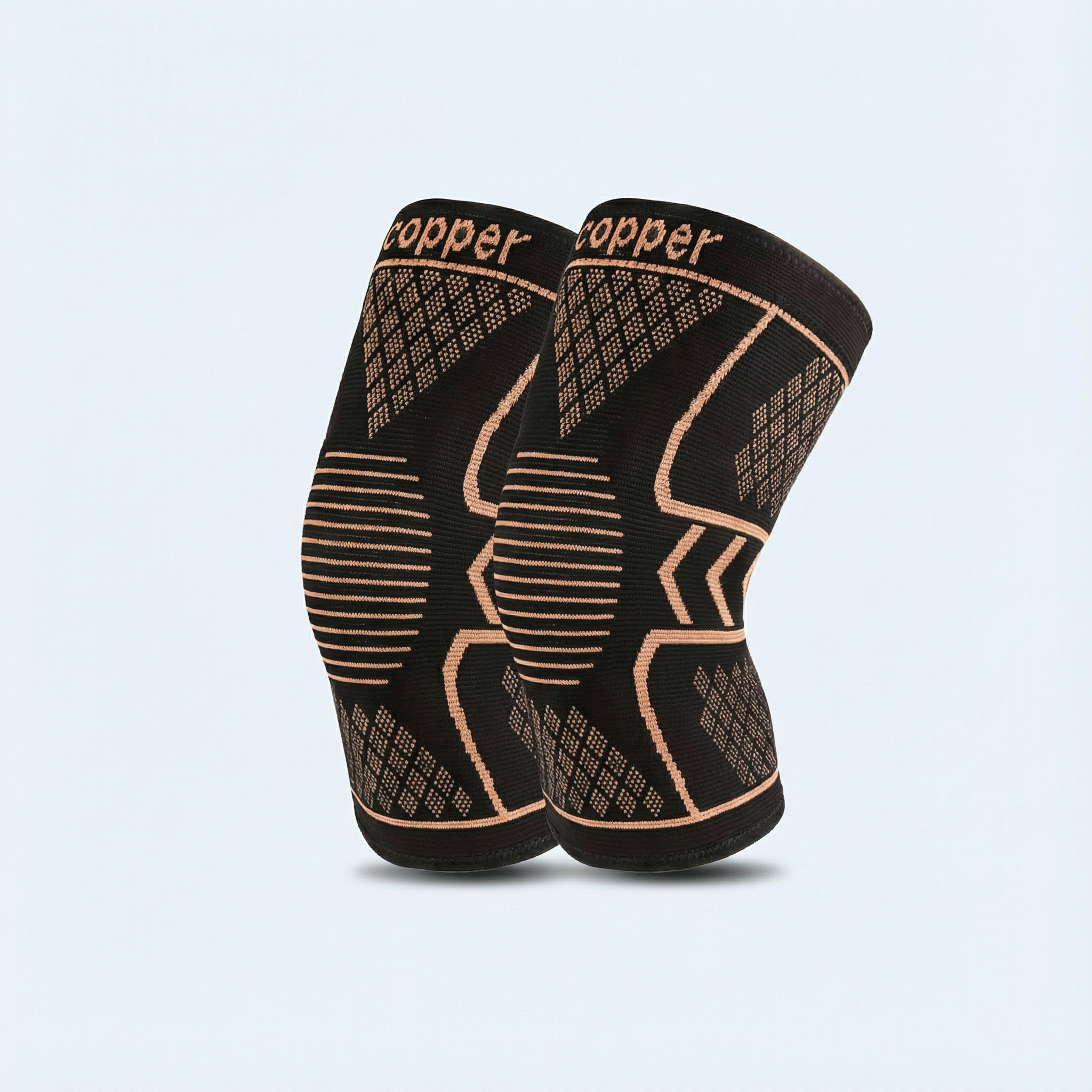 Copper Fibre Knee Brace