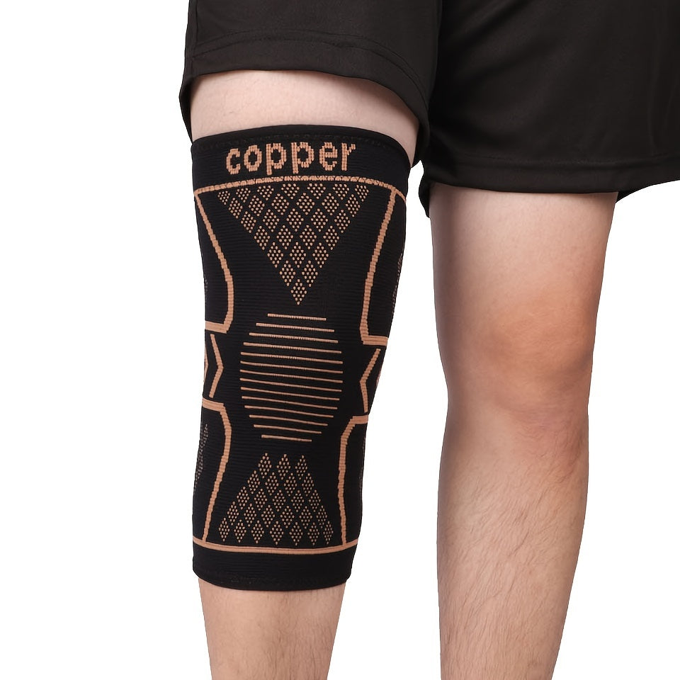 Copper Fibre Knee Brace