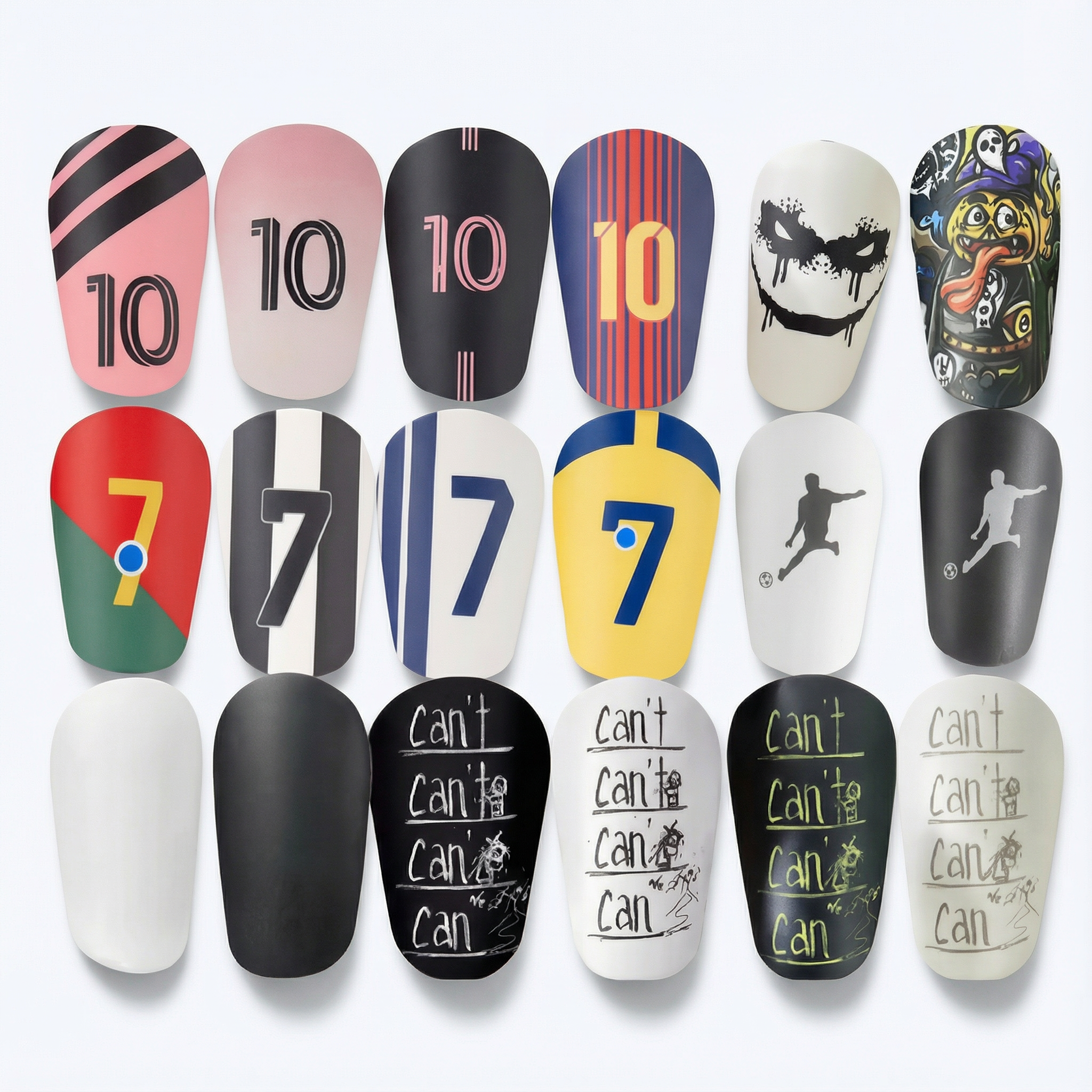 Mini Football Shin Pads - Custom Designs