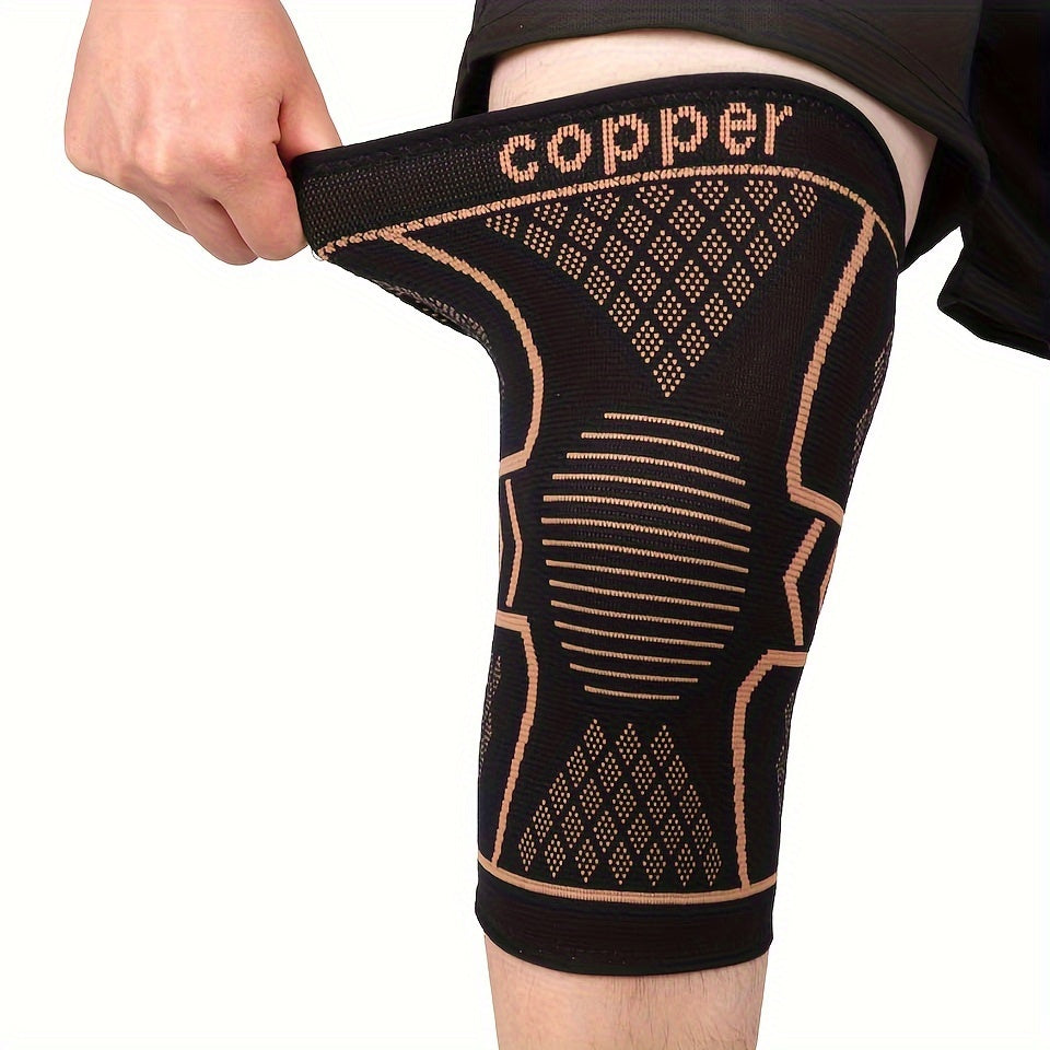 Copper Fibre Knee Brace