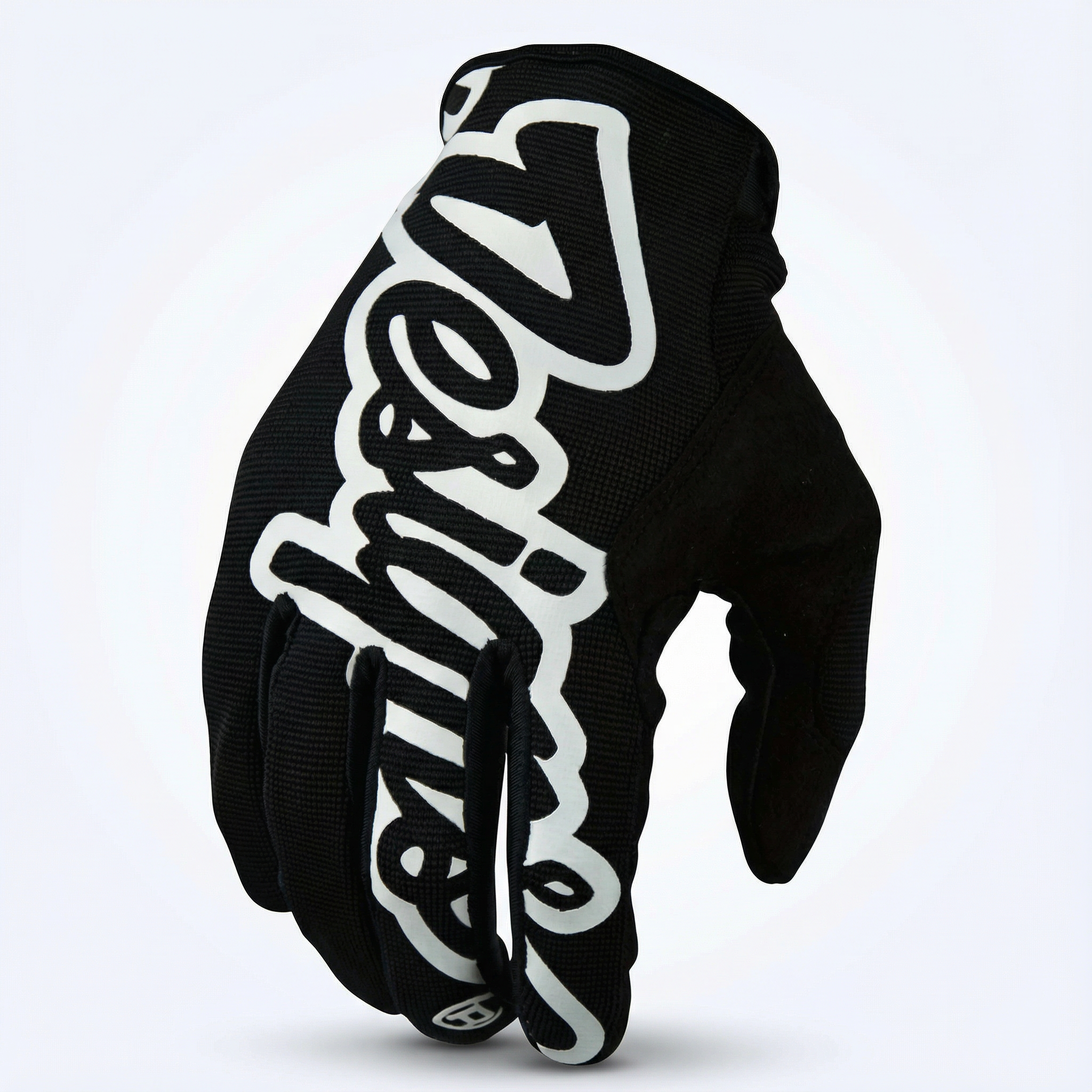 Graffitied Bike Gloves