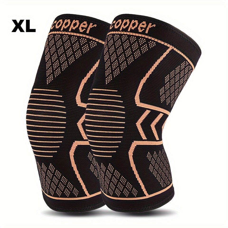 Copper Fibre Knee Brace