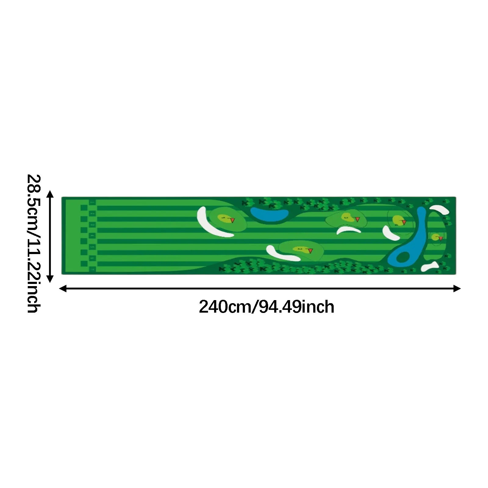 Indoor Golf Putting Mat - Training