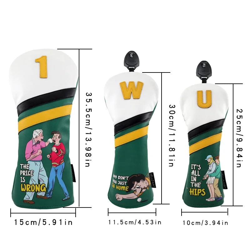 American-style Golf Club Covers