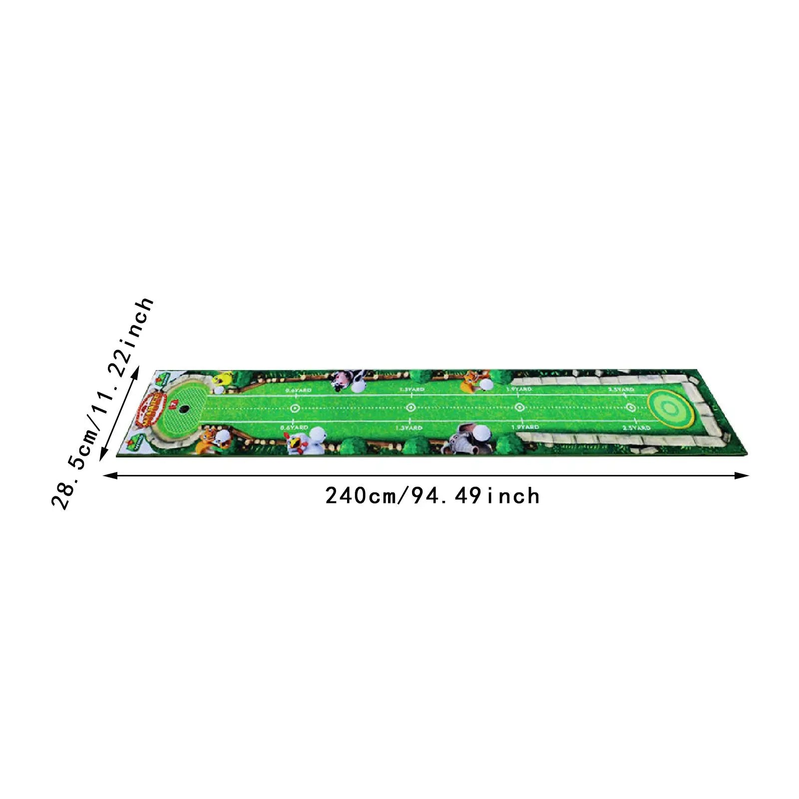 Indoor Golf Putting Mat - Training