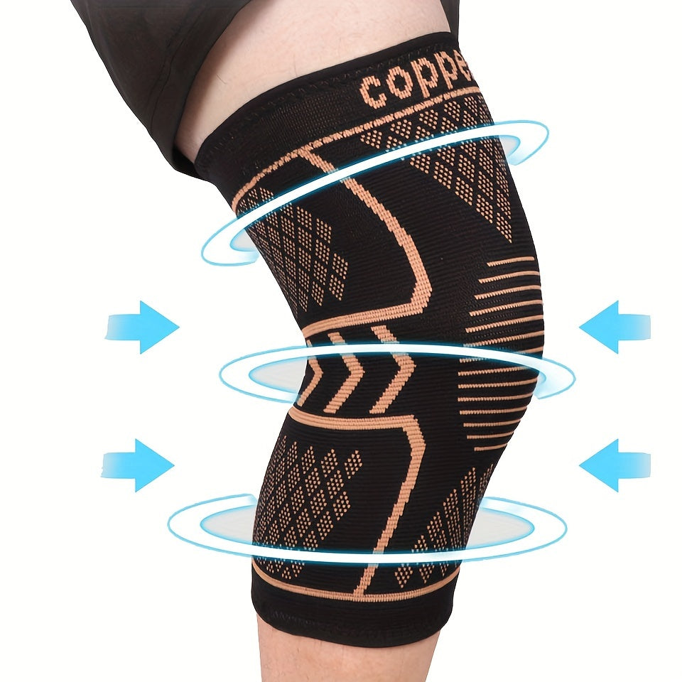 Copper Fibre Knee Brace