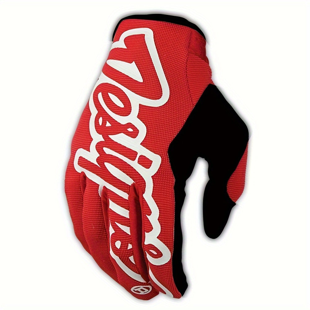 Graffitied Bike Gloves